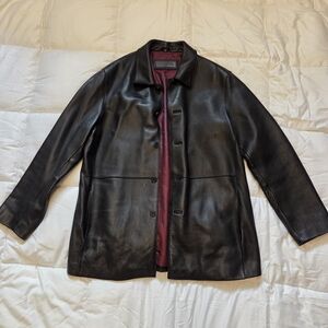 Men's Rogue Black Leather Jacket